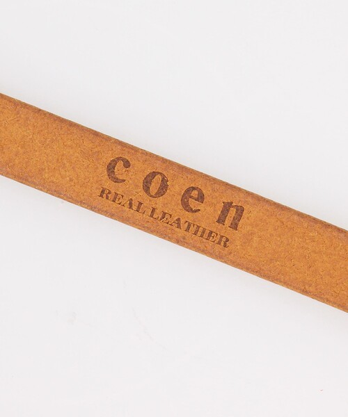 coen(コーエン)の「栃木レザーベルト20mm(ベルト・レディース・ブラック/ダークブラウン/ブラウン・FREE)」の11枚目の写真