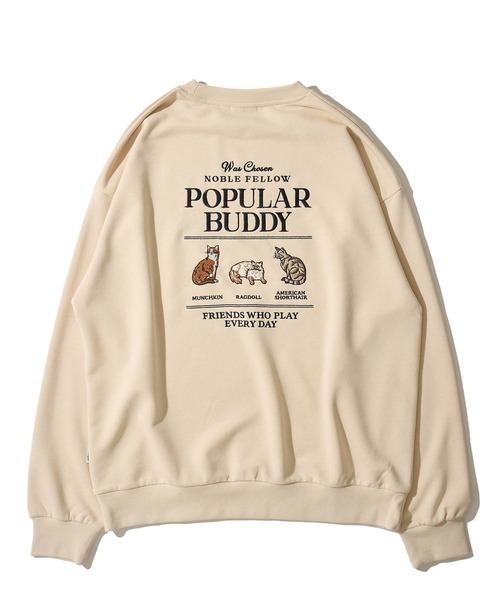 ポーカーズ スウェット A'GEM/9 × .kom『ACOVER/オコボ』Side Line Raglan Hoodie