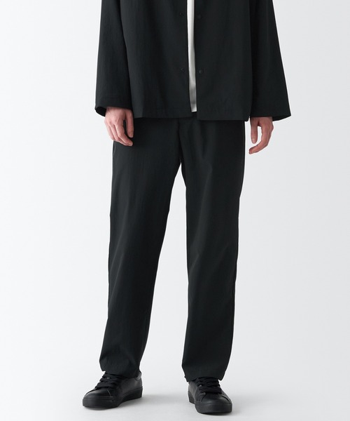 無印良品（ムジルシリョウヒン）の「風を通すストレッチパンツ（その他パンツ・メンズ・ブラック/グレー系/カーキ・S/XL/XS/L/M/XXL）」の2枚目の写真