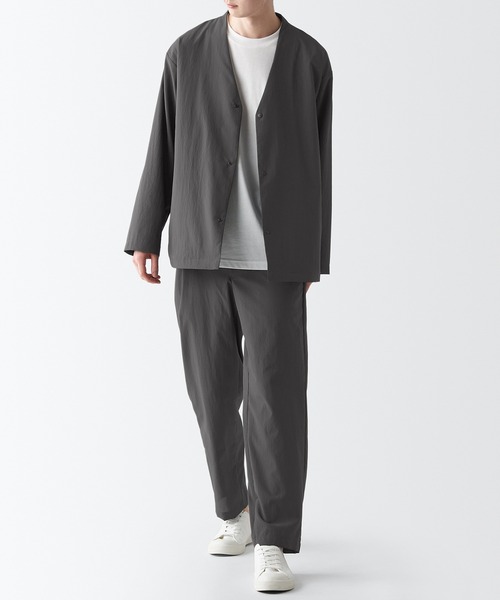 無印良品（ムジルシリョウヒン）の「風を通すストレッチパンツ（その他パンツ・メンズ・ブラック/グレー系/カーキ・S/XL/XS/L/M/XXL）」の12枚目の写真