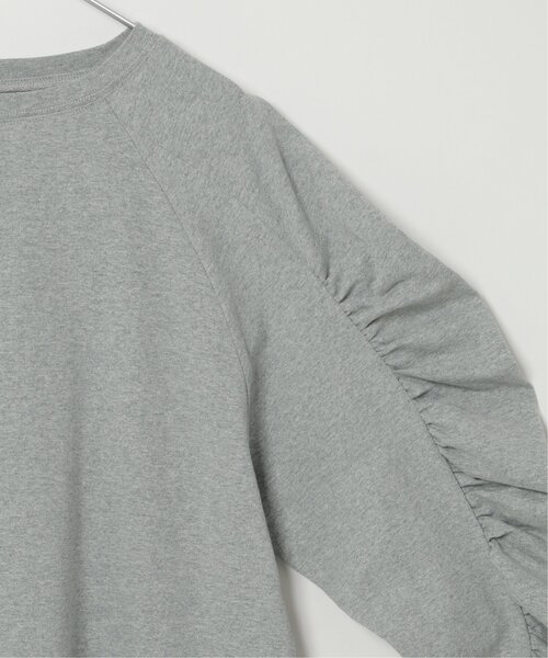 VENCEEXCHANGE（ヴァンスエクスチェンジ）の「天竺袖ギャザーラグランT（Tシャツ/カットソー・レディース・ブルー/グレー/ブラック/オフホワイト・FREE）」の21枚目の写真