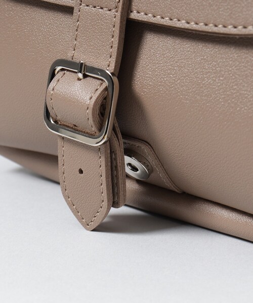 THE SHOP TK (ザ ショップ ティーケー )の「◆【ユニセックスでおすすめ!】フェイクレザーサッチェルバッグ/フラップショルダーバッグ(ショルダーバッグ・メンズ・ブラウン系その他/ブラック・00)」の10枚目の写真