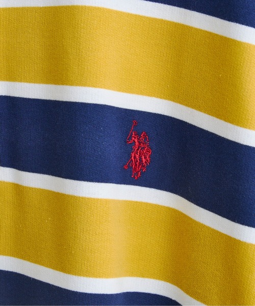 U.S. POLO ASSN.(ユーエスポロアッスン)の「半袖ポロシャツ(ポロシャツ・メンズ・グリーン・MEDIUM)」の2枚目の写真