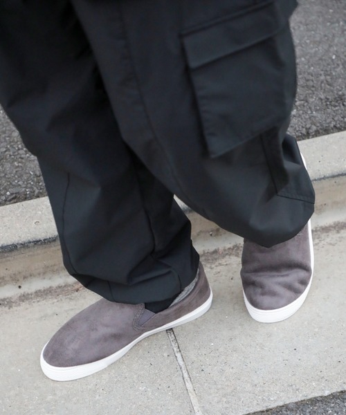 FORECAST(フォーキャスト)の「【FORECAST】ボア スリッポンシューズ SLIP ON ※6460(スリッポン・メンズ・ブラック/グレー・M/L/LL)」の10枚目の写真