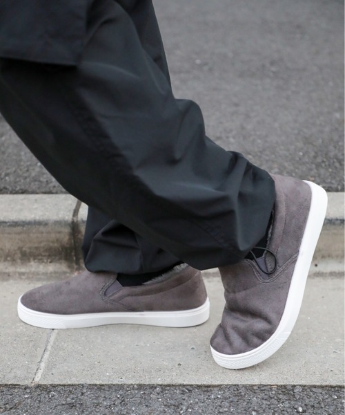 FORECAST(フォーキャスト)の「【FORECAST】ボア スリッポンシューズ SLIP ON ※6460(スリッポン・メンズ・ブラック/グレー・M/L/LL)」の11枚目の写真