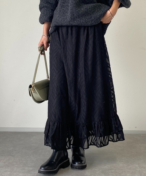 un dix cors（アンディコール）の「EVOL/タンクソールサイドゴアブーツ（ブーツ・レディース・アイボリー/ブラック・M/L/S）」の12枚目の写真