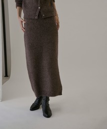 SALON adam et rope' | 【WEB限定】ラメニットタイトスカート【セットアップ対応】(スカート)