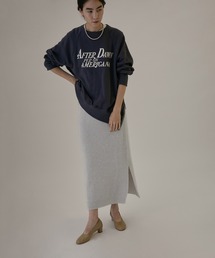 SALON adam et rope'（サロン アダム エ ロペ）の「【WEB限定】ラメニットタイトスカート【セットアップ対応・洗える】（スカート・レディース）」