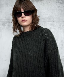 ENDER PRODUCTS | モヘアライクローゲージビッグクルーネックプルオーバーニット【ENDER PRODUCTS/エンダープロダクツ】(ニット/セーター)