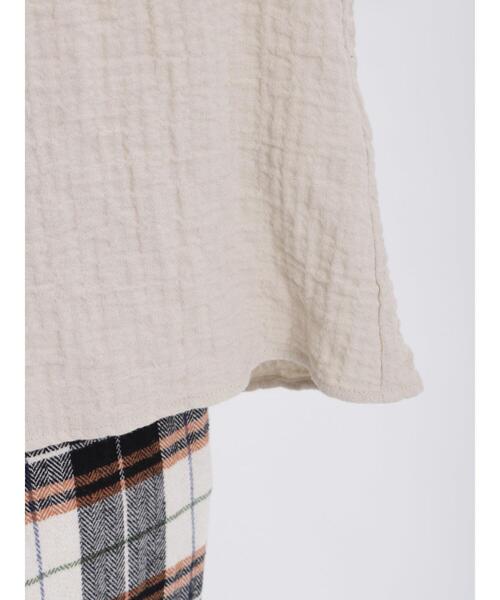 Samansa Mos2(サマンサ モスモス)の「パーツレース襟ブラウス(シャツ/ブラウス・レディース・ベージュ/オフホワイト/ブラック・F)」の21枚目の写真