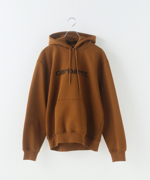 Carhartt WIP(カーハートダブリューアイピー)の「【CARHARTT WIP / カーハート ダブリューアイピー】 HOODED CARHARTT SWEATSHIRT(パーカー・メンズ・チャコールグレー/ブラウン/ブラック/レッド・LARGE/MEDIUM)」の3枚目の写真