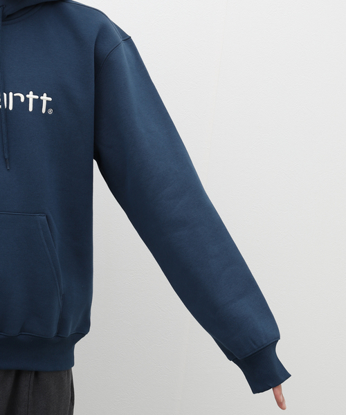 Carhartt WIP(カーハートダブリューアイピー)の「【CARHARTT WIP / カーハート ダブリューアイピー】 HOODED CARHARTT SWEATSHIRT(パーカー・メンズ・チャコールグレー/ブラウン/ブラック/レッド・LARGE/MEDIUM)」の11枚目の写真