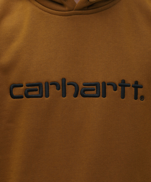 Carhartt WIP(カーハートダブリューアイピー)の「【CARHARTT WIP / カーハート ダブリューアイピー】 HOODED CARHARTT SWEATSHIRT(パーカー・メンズ・チャコールグレー/ブラウン/ブラック/レッド・LARGE/MEDIUM)」の17枚目の写真