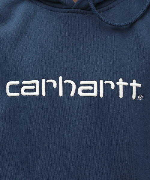 Carhartt WIP(カーハートダブリューアイピー)の「【CARHARTT WIP / カーハート ダブリューアイピー】 HOODED CARHARTT SWEATSHIRT(パーカー・メンズ・チャコールグレー/ブラウン/ブラック/レッド・LARGE/MEDIUM)」の18枚目の写真