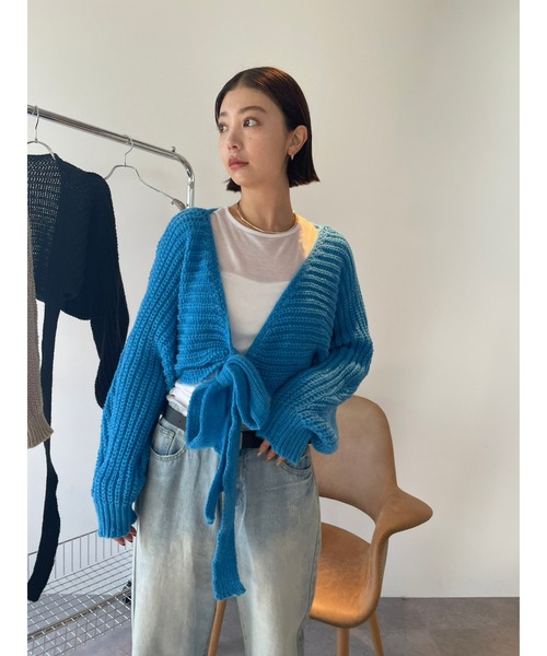 etretokyo カシュクールハンドニットボレロ カシュクールハンドニットボレロ （etre tokyo カシュクール