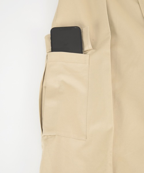 titivate(ティティベイト)の「タックカーゴパンツ(カーゴパンツ・レディース・ピンク/アイボリー/ベージュ・PS(XS-S)/S/M/L)」の12枚目の写真