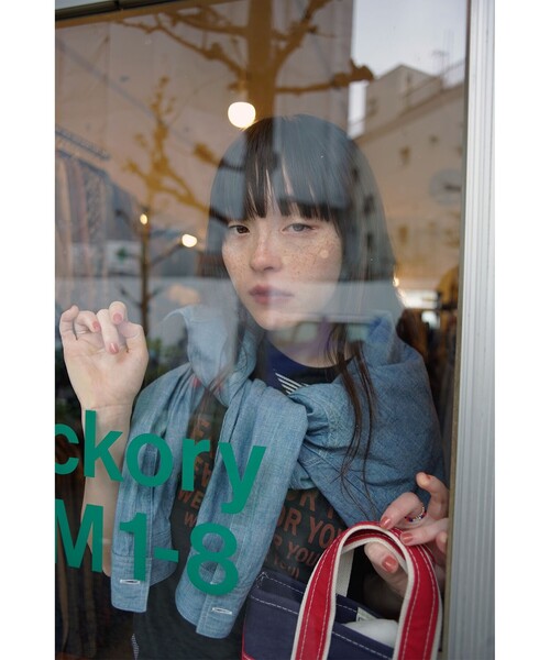 BEAMS BOY（ビームスボーイ）の「ラインロゴ ショートスリーブ Tシャツ（Tシャツ/カットソー・レディース・オフホワイト/ブラック/ピンク・FREE）」の16枚目の写真