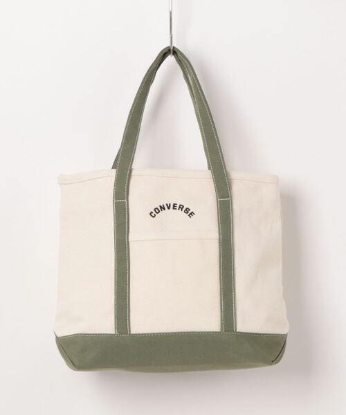 CONVERSE（コンバース）の「【CONVERSE】ARCH TOTE BAG S/トートバッグ（トートバッグ・メンズ・ブラック/アイボリー/ネイビー/グリーン・FREE）」の4枚目の写真