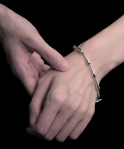 YArKA/ヤーカ】[egoistic series] droplet connect design bracelet