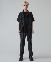 コムデギャルソンオム25SS ナイロンタイプライターベスト COMME des GARCONS HOMME - コムデギャルソンオム25SS ナイロン