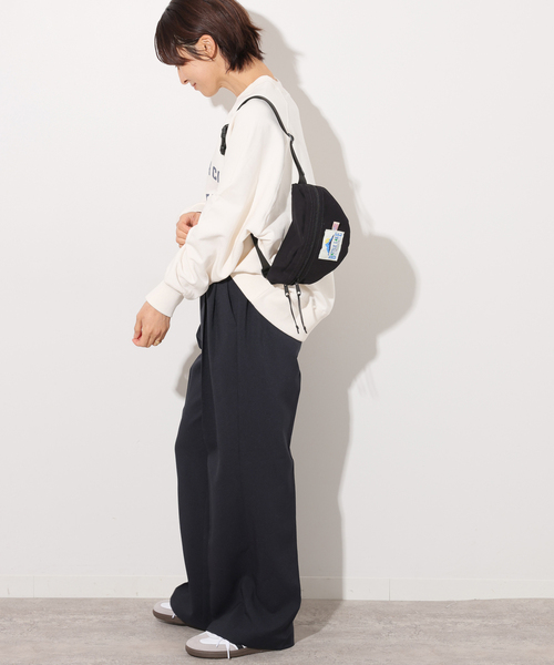 JOURNAL STANDARD relume（ジャーナルスタンダード　レリューム）の「《追加》ラグランスリーブロゴスウェット1844（スウェット・レディース・アイボリー/ブルー/グレー・FREE）」の11枚目の写真