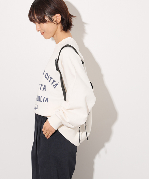 JOURNAL STANDARD relume（ジャーナルスタンダード　レリューム）の「《追加》ラグランスリーブロゴスウェット1844（スウェット・レディース・アイボリー/ブルー/グレー・FREE）」の14枚目の写真