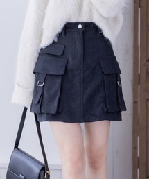 clear | インパン付きコーデュロイカーゴミニスカート≪2023AW新作≫(スカート)