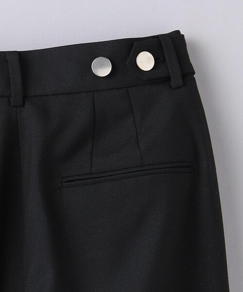 AEWEN MATOPH サテン タック パンツ　36 S ブラック AEWEN MATOPH＞サテン タック パンツ（その他パンツ）｜AEWEN MATOPH