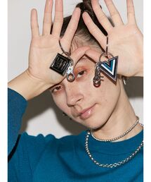UN3D.(AX[h)MULTI COLOR KEY RING / }`J[L[O(L[P[X/L[ANZT[)
