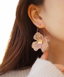 ete 両耳 フックピアス ピンクゴールド Pierces（ピアス） ｜ ete／ete bijoux | エテ／エテビジュー