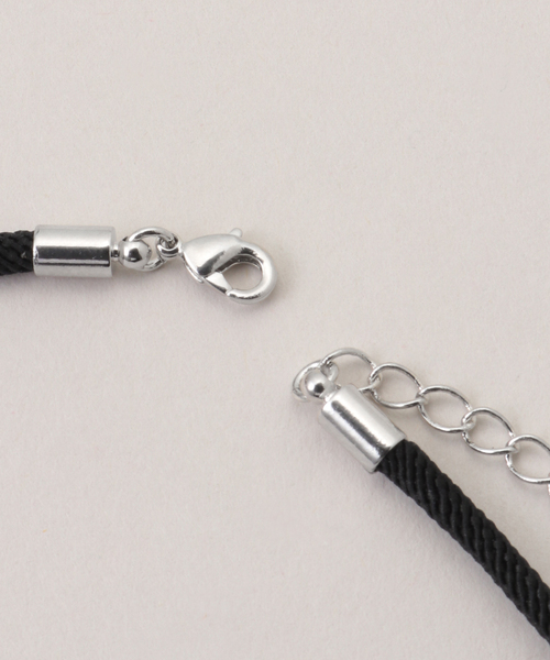 U by SPICK&SPAN（ユーバイスピックアンドスパン）の「Heart Choker（ネックレス・レディース・シルバー・FREE）」の5枚目の写真