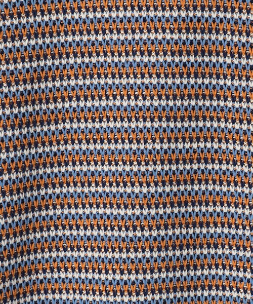 green label relaxing（グリーンレーベルリラクシング）の「コットン ポリエステル マルチボーダー クルーネック ニット（ニット/セーター・メンズ・グレー/ネイビー・L/M/XL/S）」の18枚目の写真