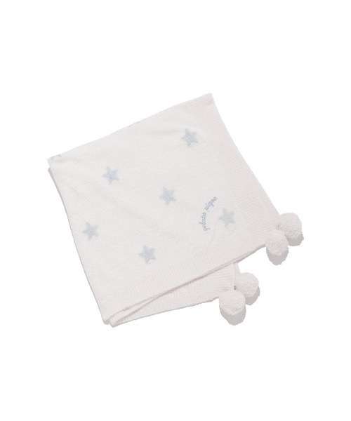 gelato pique（ジェラートピケ）の「【KIDS】スムーズィースタージャガードブランケット（ブランケット・キッズ・ブルー/ピンク・FREE）」の3枚目の写真