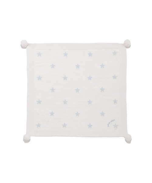 gelato pique（ジェラートピケ）の「【KIDS】スムーズィースタージャガードブランケット（ブランケット・キッズ・ブルー/ピンク・FREE）」の4枚目の写真