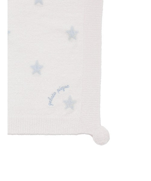 gelato pique（ジェラートピケ）の「【KIDS】スムーズィースタージャガードブランケット（ブランケット・キッズ・ブルー/ピンク・FREE）」の5枚目の写真