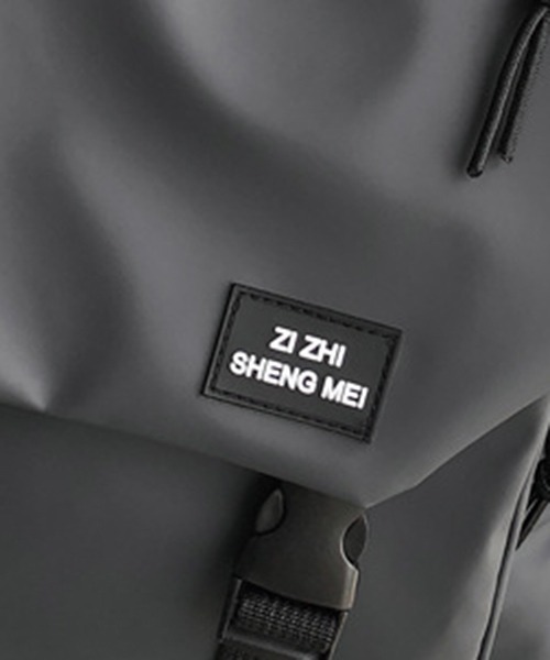 c.u.l(シーユーエル)の「ユニセックス バックルデザイン ナイロンリュック バックパック cula814(バックパック/リュック・レディース・グレー/カーキ/ブラック・FREE)」の22枚目の写真
