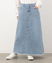 Purple&Yellow | デニム マキシスカート(スカート)