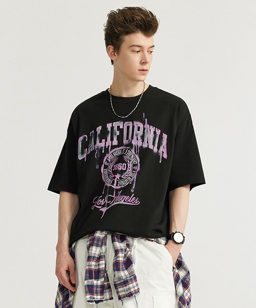  Jeans カレッジロゴ オーバーサイズ Tシャツ 送関込 セール】GILDAN カレッジロゴ オーバーサイズ プリント Tシャツ