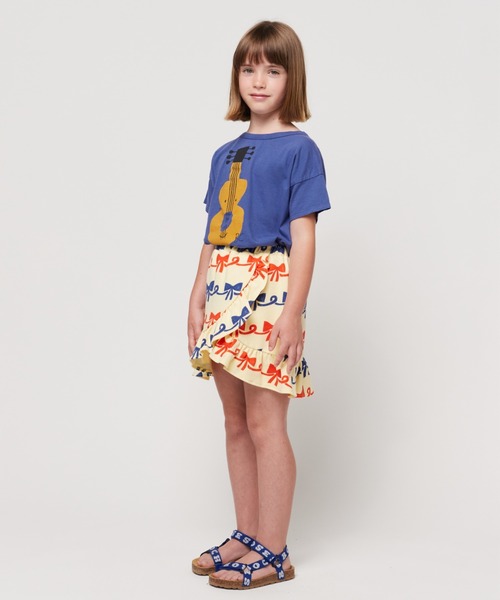 セール】Ribbon Bow all over ruffle skirt（スカート）｜BOBO