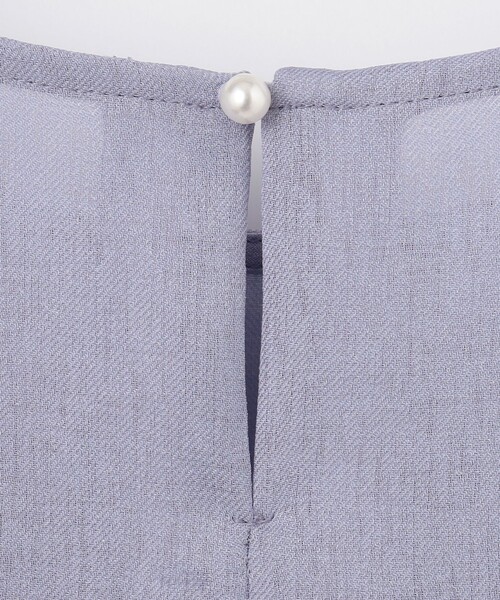 ANY SIS（エニィスィス）の「【速乾・接触冷感】スムージーポリエステル クルーネック ブラウス（シャツ/ブラウス・レディース・グレー系/ネイビー系9/ピンク系/スカイブルー系/パイングリーン系・2）」の21枚目の写真