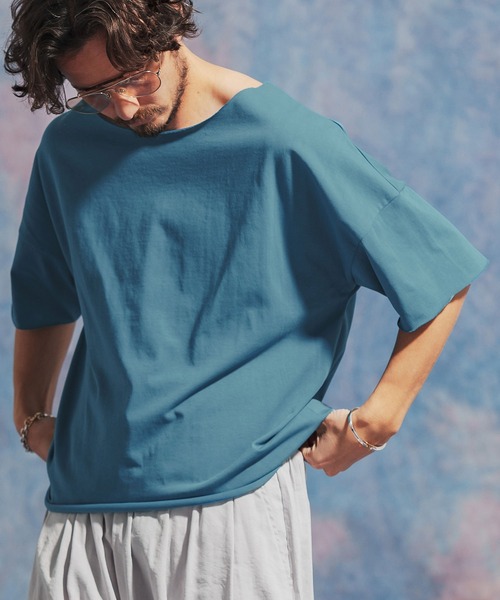 セール】mt8868- ルーズネックカットソー（Tシャツ/カットソー