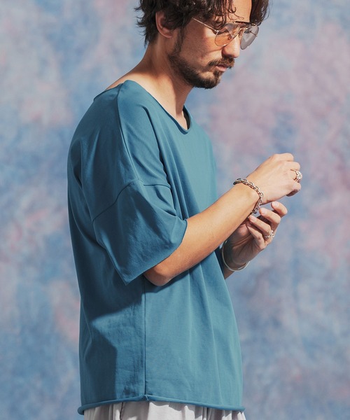 mt8868- ルーズネックカットソー（Tシャツ/カットソー）｜Jih