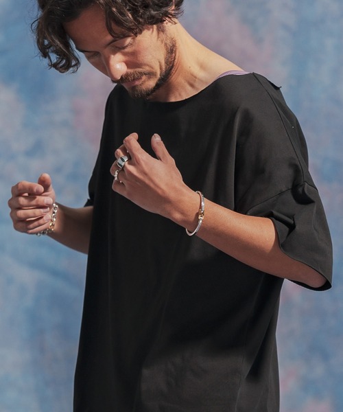 mt8868- ルーズネックカットソー（Tシャツ/カットソー）｜Jih