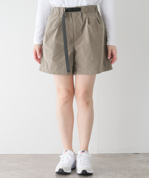 Spick＆Span パンツ ワンタック ショートパンツ レディース