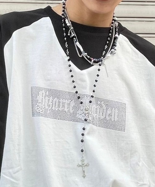 AJOBYAJO（アジョバイアジョ）の「韓国ブランド AJOBYAJO アジョバイアジョ Fresh Water Pearl Layered Necklace チェーンネックレス シルバーネックレス レイヤードネックレス シルバーアクセサリー ストーンネックレス 韓国ストリート 韓国ファッション（ネックレス・メンズ・シルバー・ONE SIZE）」の17枚目の写真