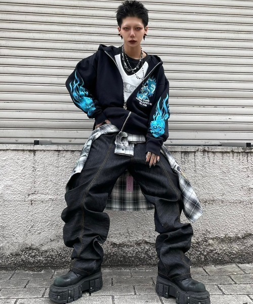 AJOBYAJO（アジョバイアジョ）の「韓国ブランド AJOBYAJO アジョバイアジョ Fresh Water Pearl Layered Necklace チェーンネックレス シルバーネックレス レイヤードネックレス シルバーアクセサリー ストーンネックレス 韓国ストリート 韓国ファッション（ネックレス・メンズ・シルバー・ONE SIZE）」の2枚目の写真