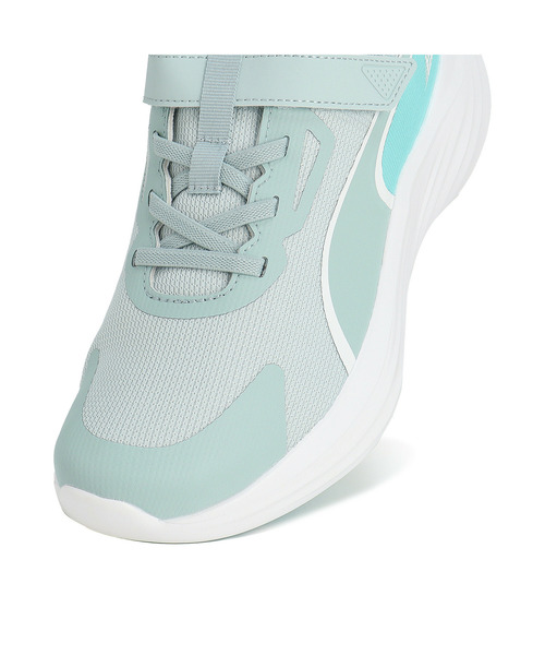 PUMA（プーマ）の「PUMA プーマ キッズ スピード モンスター V5 スニーカー 17-24cm（スニーカー・キッズ・レッド/ターコイズブルー/イエロー/ブラック系その他/パープル系その他/ブラック×イエロー/ミント/ブラック×レッド/イエロー系その他5・22.5cm/23.5cm/17.5cm/18.5cm/23.0cm/24.0cm/19.0cm/20.0cm/21.0cm/20.5cm/21.5cm/22.0cm/19.5cm/17.0cm/18.0cm）」の19枚目の写真