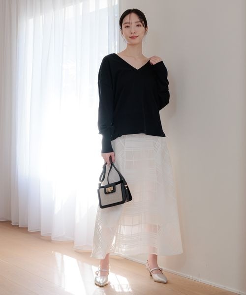 Andemiu(アンデミュウ)の「オコシカナグミニショルBAG108032(ショルダーバッグ・レディース・ブラウン/イエロー/ブラック/オフホワイト・FREE)」の6枚目の写真