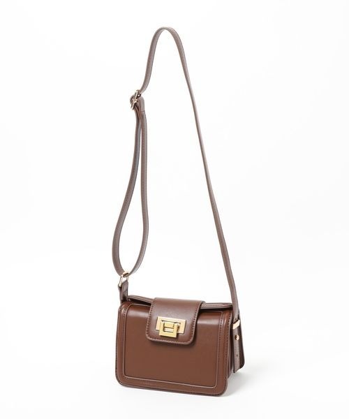 Andemiu(アンデミュウ)の「オコシカナグミニショルBAG108032(ショルダーバッグ・レディース・ブラウン/イエロー/ブラック/オフホワイト・FREE)」の10枚目の写真