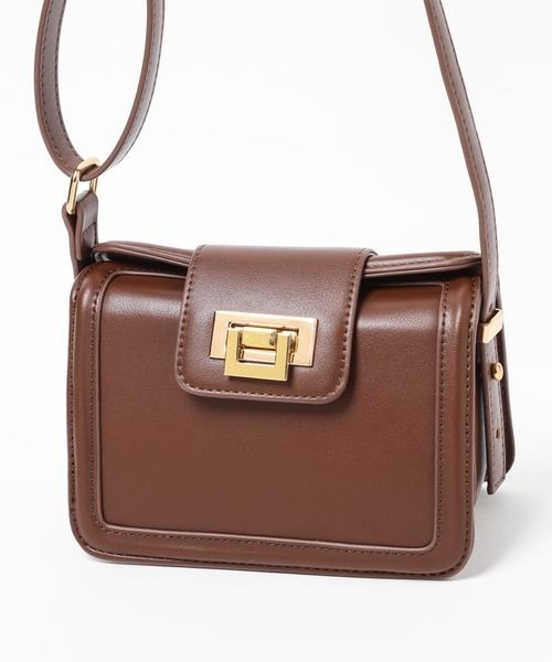 Andemiu(アンデミュウ)の「オコシカナグミニショルBAG108032(ショルダーバッグ・レディース・ブラウン/イエロー/ブラック/オフホワイト・FREE)」の17枚目の写真